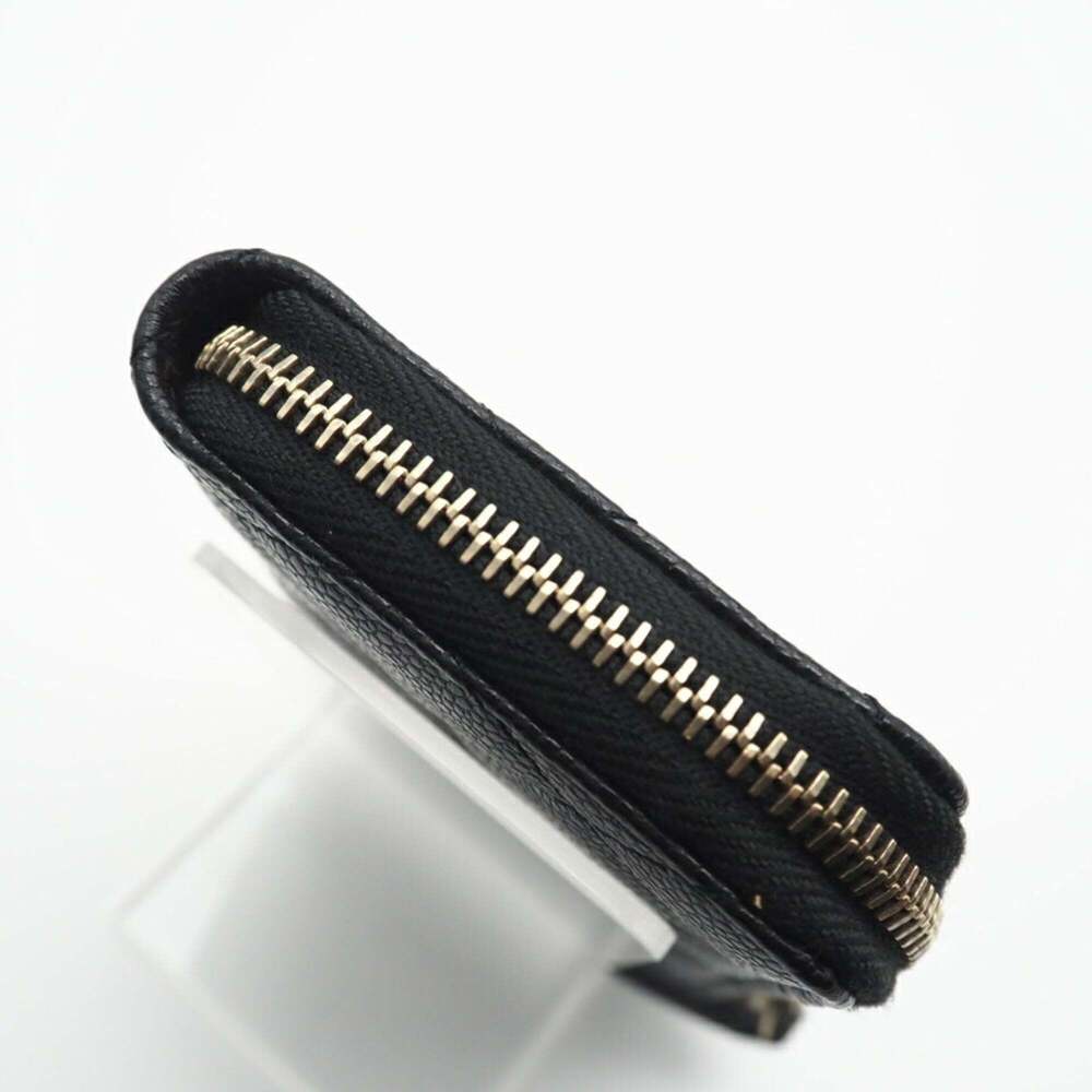 CHANEL Black Caviar Leather Logo Wallet - Picture 7 of 12